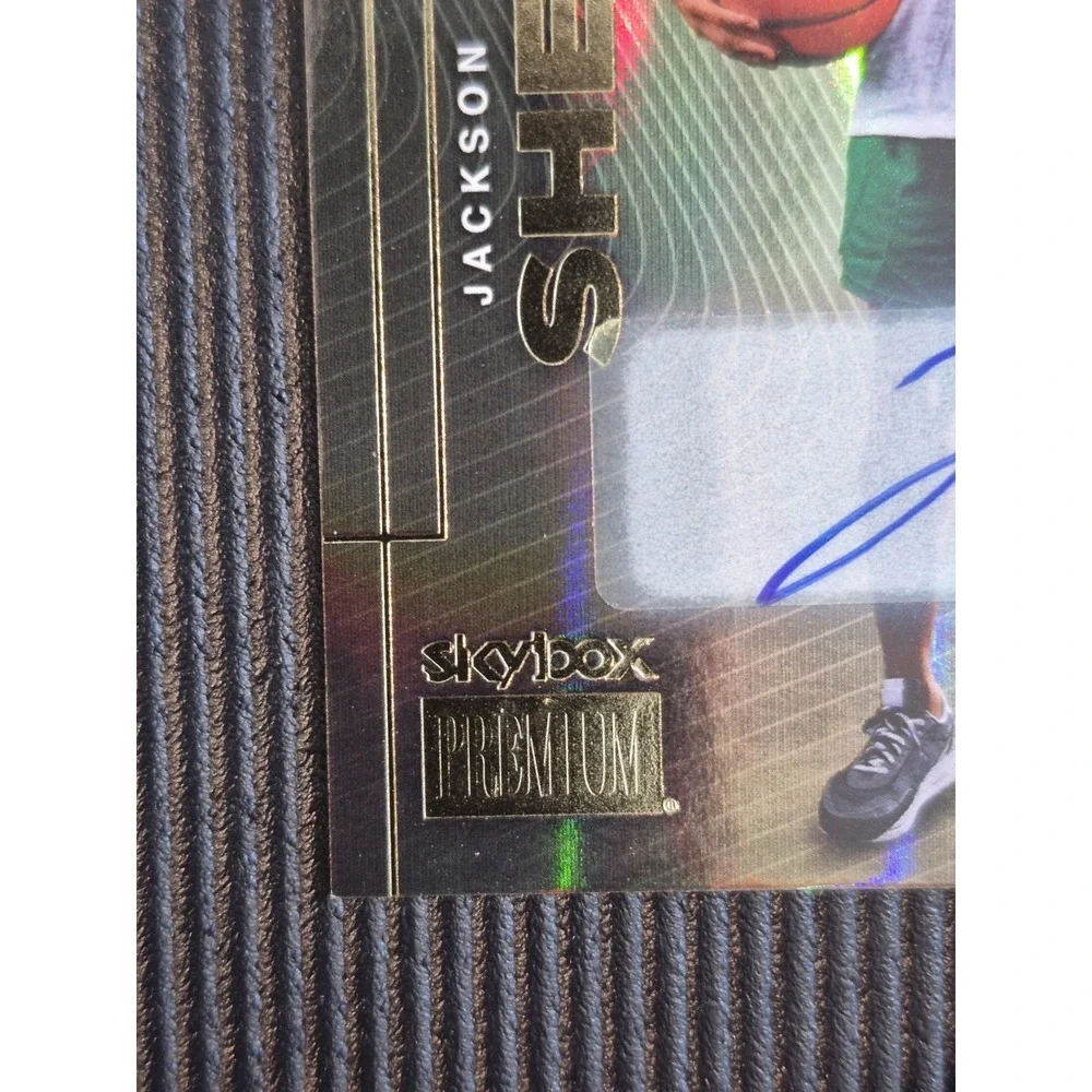 2024 Skybox Metal Universe Champions Jackson Shelstad #S-47 Gold Auto (SEE PICS)